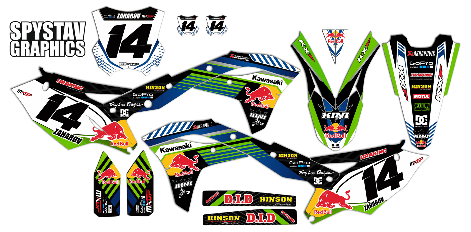 Дизайн №085 Viber — Kawasaki KX250F 2018