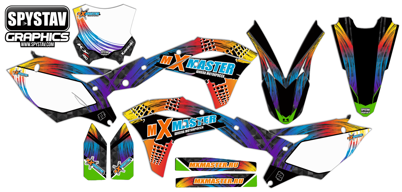 Дизайн №086 — Kawasaki KX250F 2018