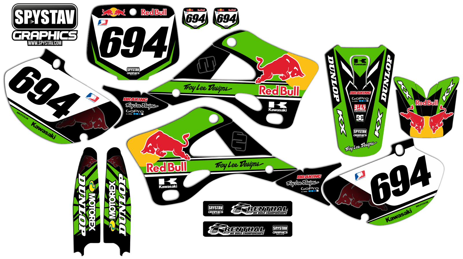 Дизайн №073 — Kawasaki KX250 2005