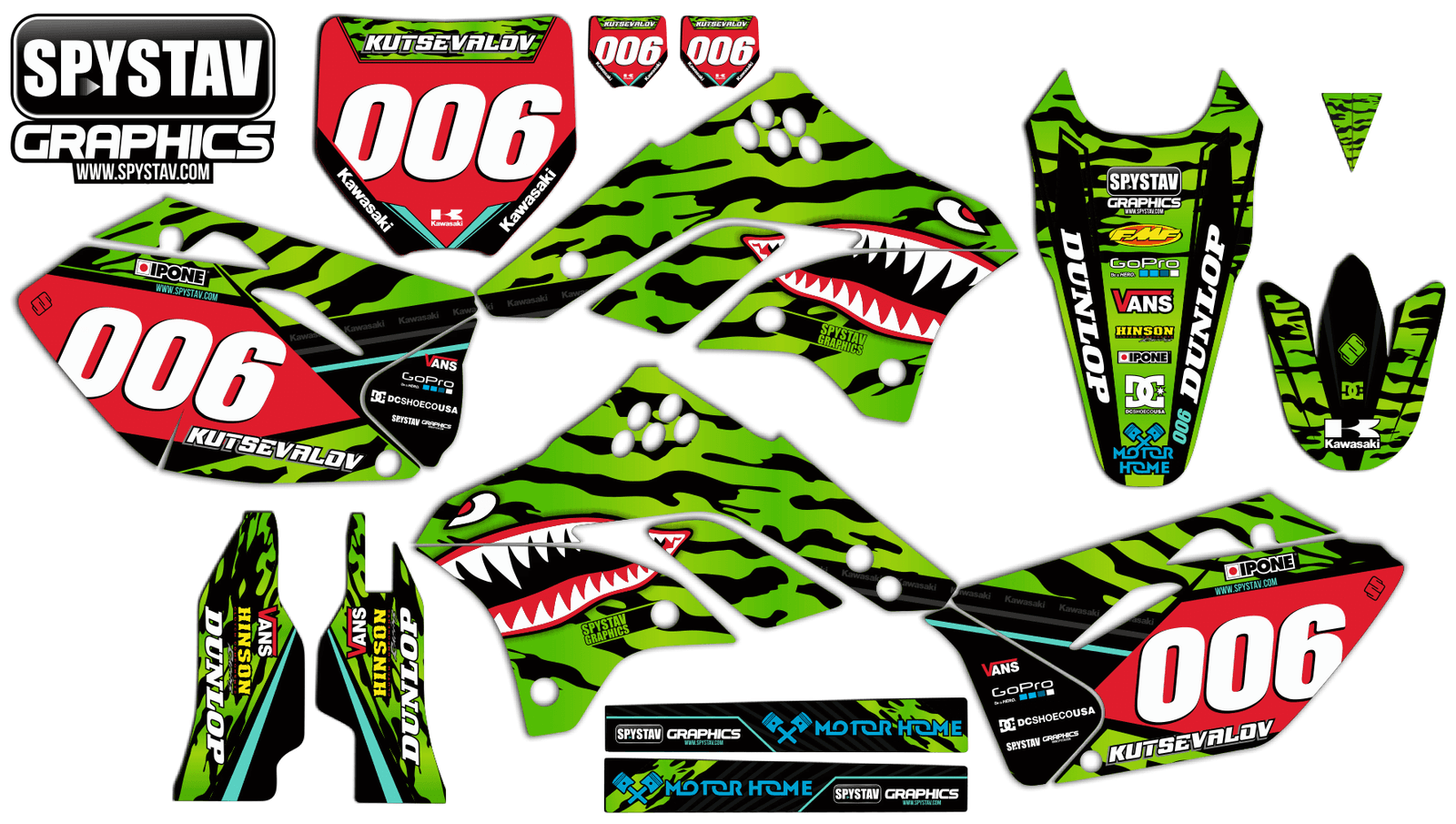 Дизайн №087 — Kawasaki KX450F 2008