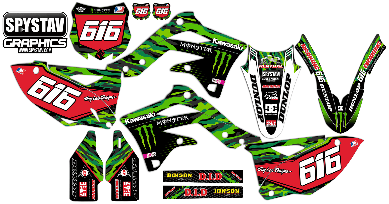 Дизайн №089 — Kawasaki KX450F 2013