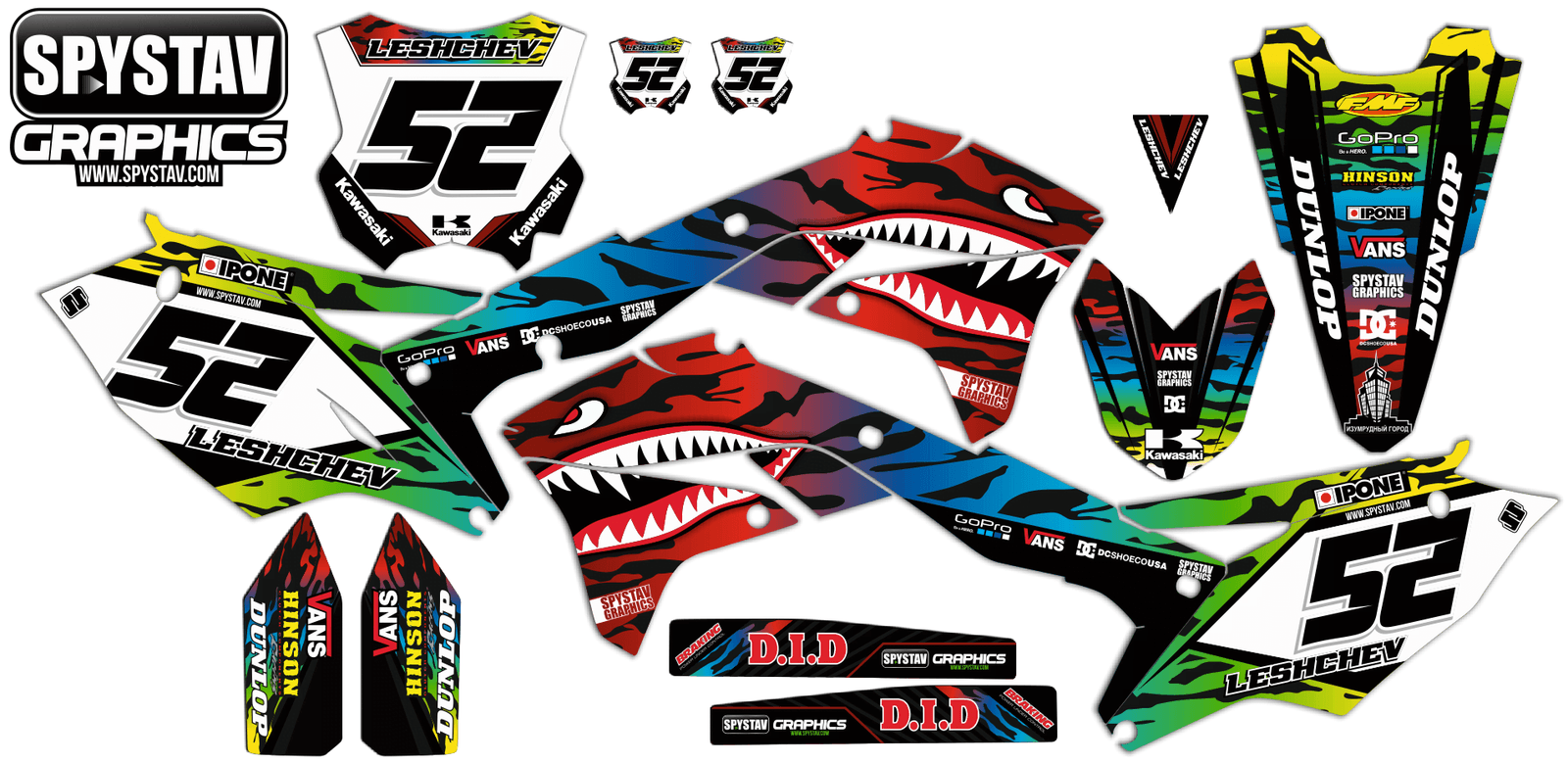 Дизайн №092 — Kawasaki KX450F 2016