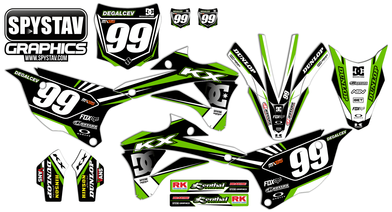 Дизайн №099 — Kawasaki KX85 2014