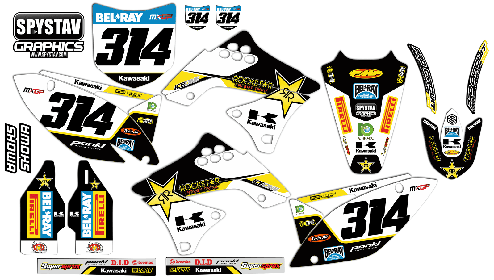 Дизайн №102 — Kawasaki KXF250 2010