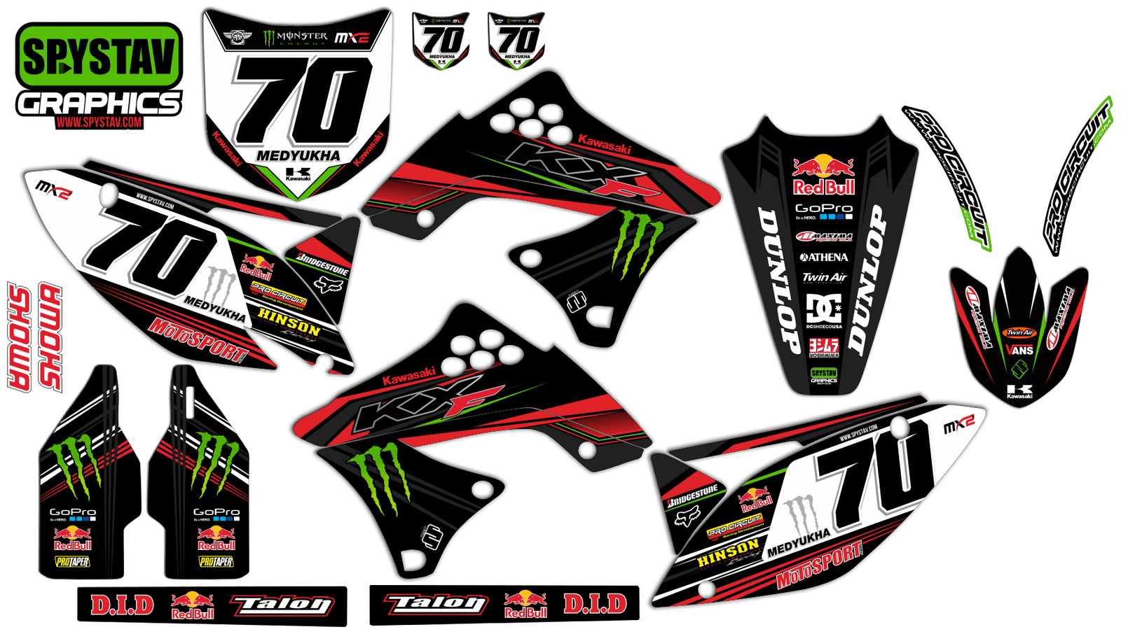 Дизайн №103 — Kawasaki KXF250 2012