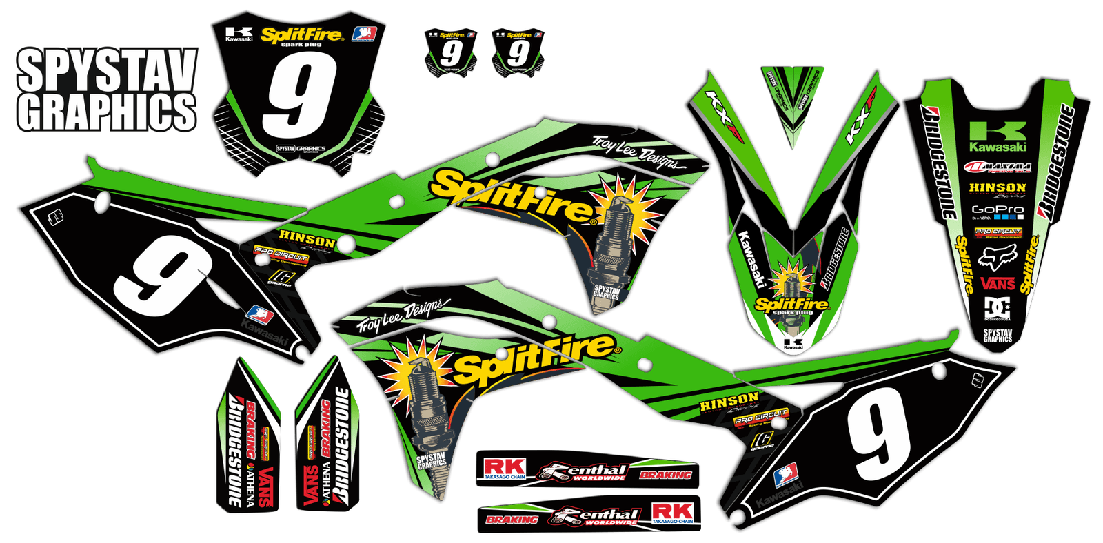 Дизайн №108 — Kawasaki KXF250 2017