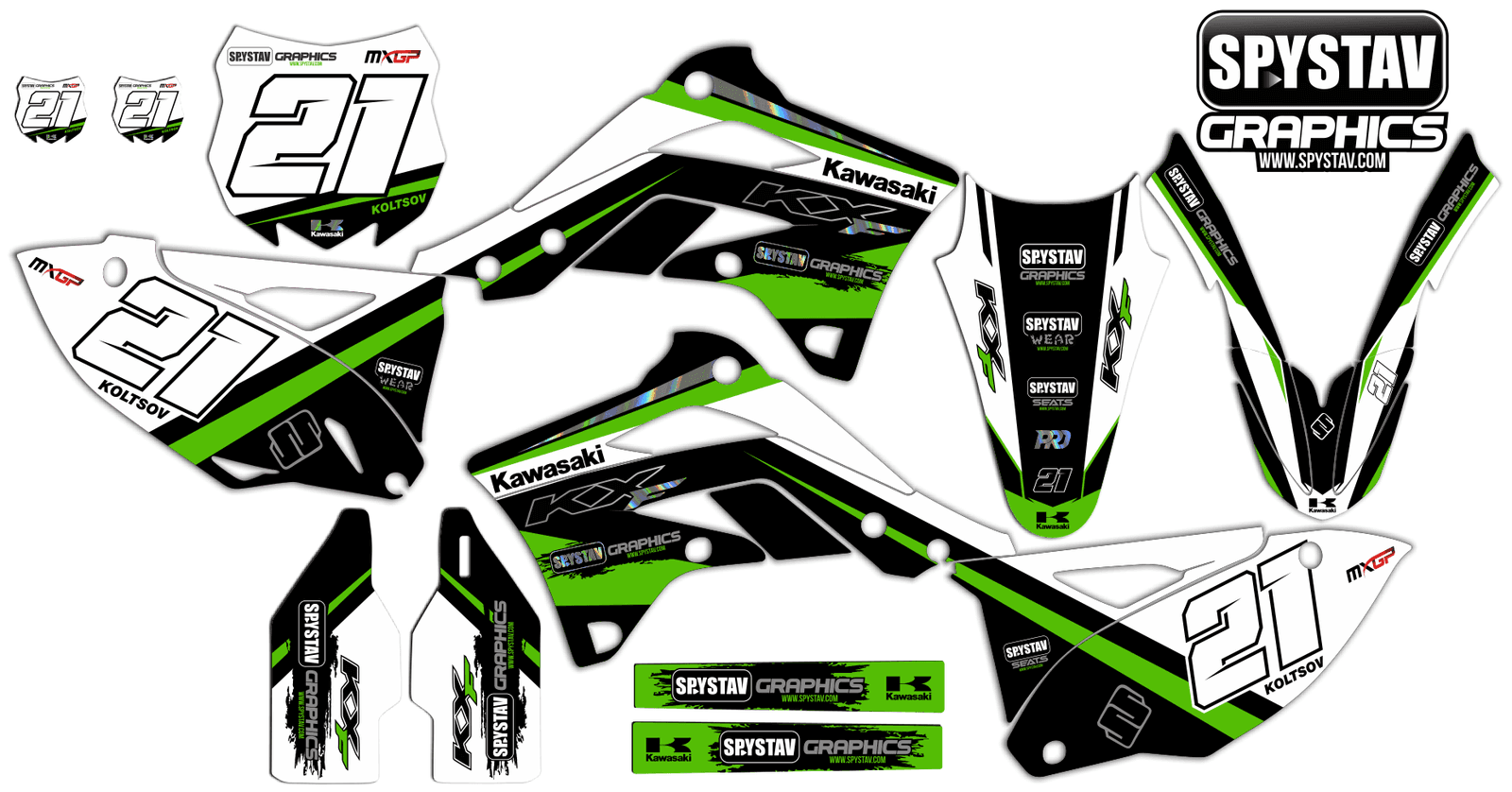 Дизайн №111 — Kawasaki KXF450 2014