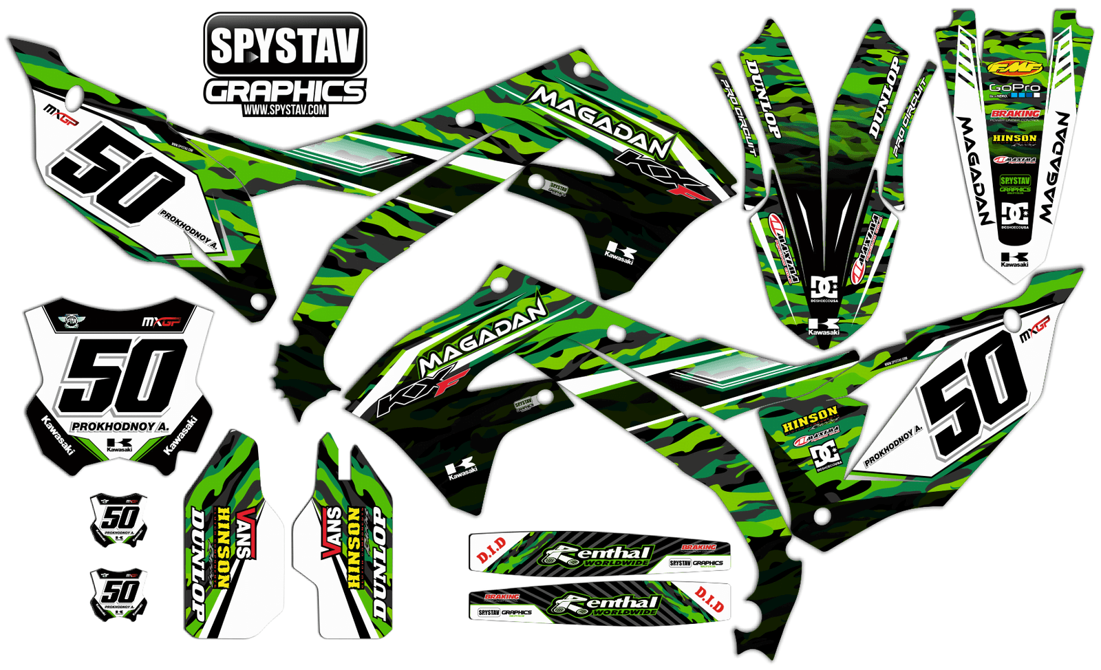 Дизайн №115 — Kawasaki KXF450 2019