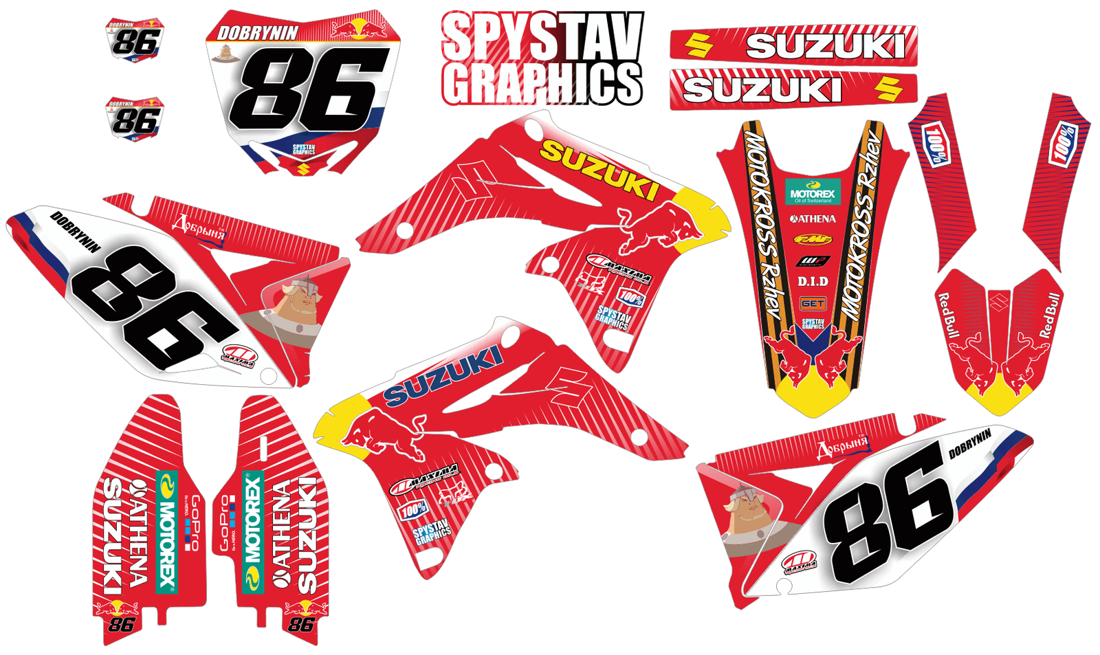 Дизайн №203 — Suzuki RMZ 250 2015
