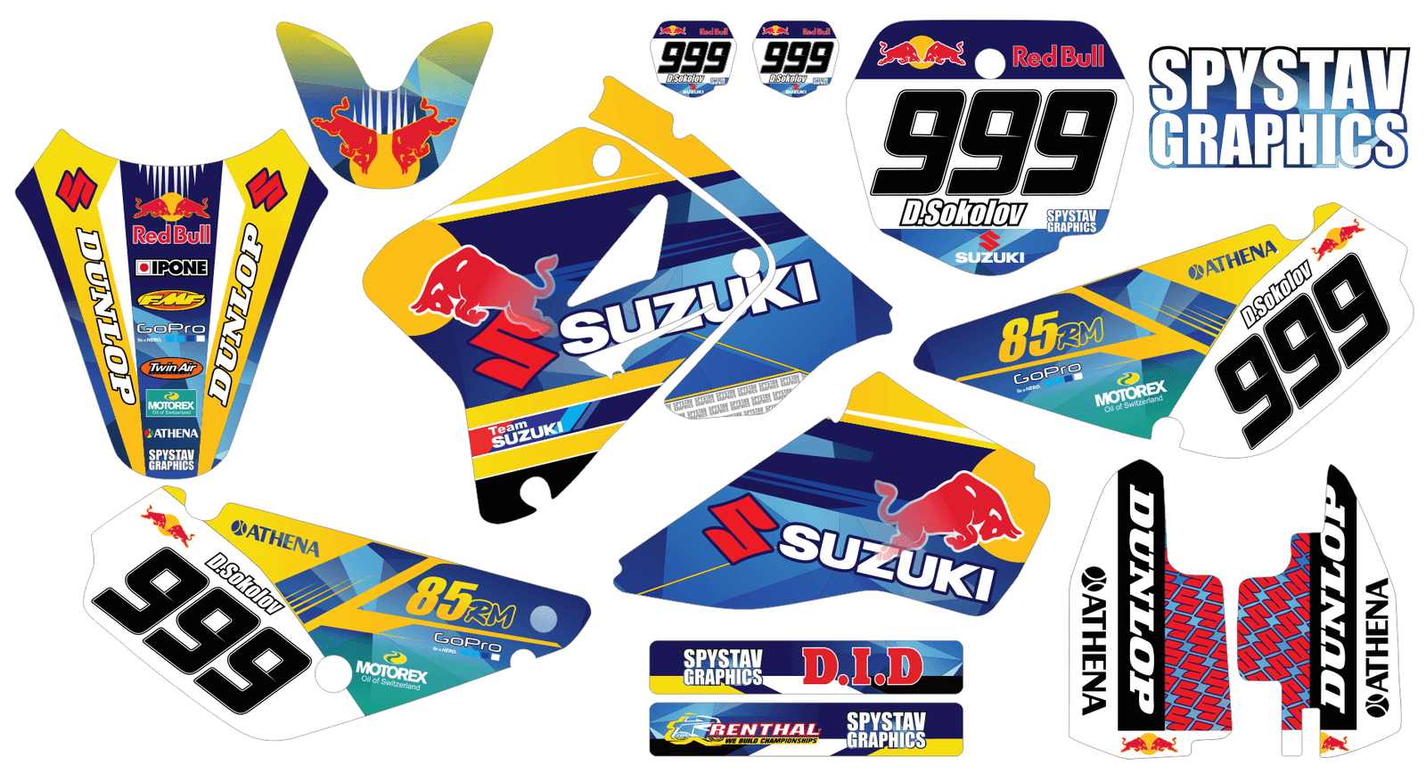 Дизайн №200 — Suzuki RM 85
