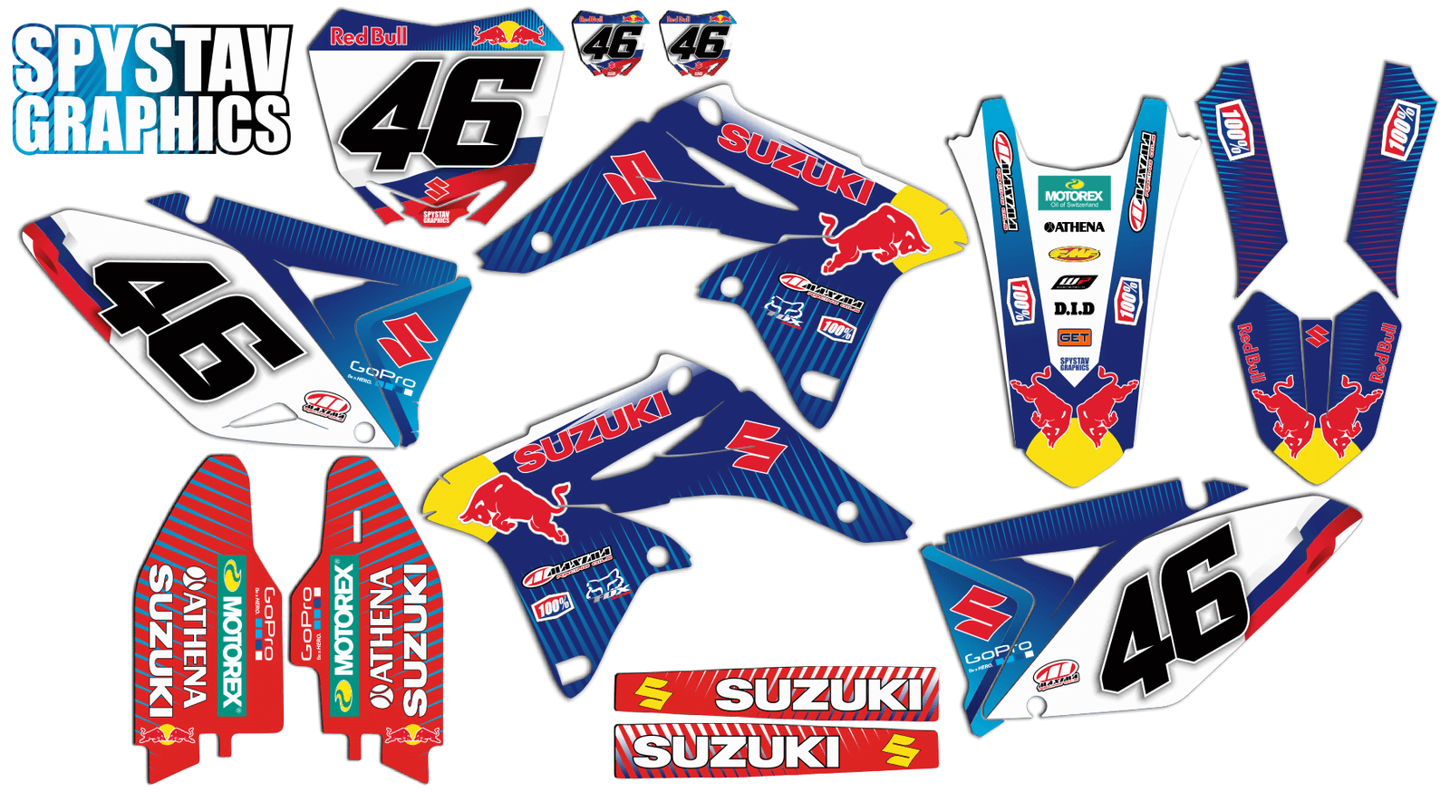 Дизайн №207 — Suzuki RMZ250 2013