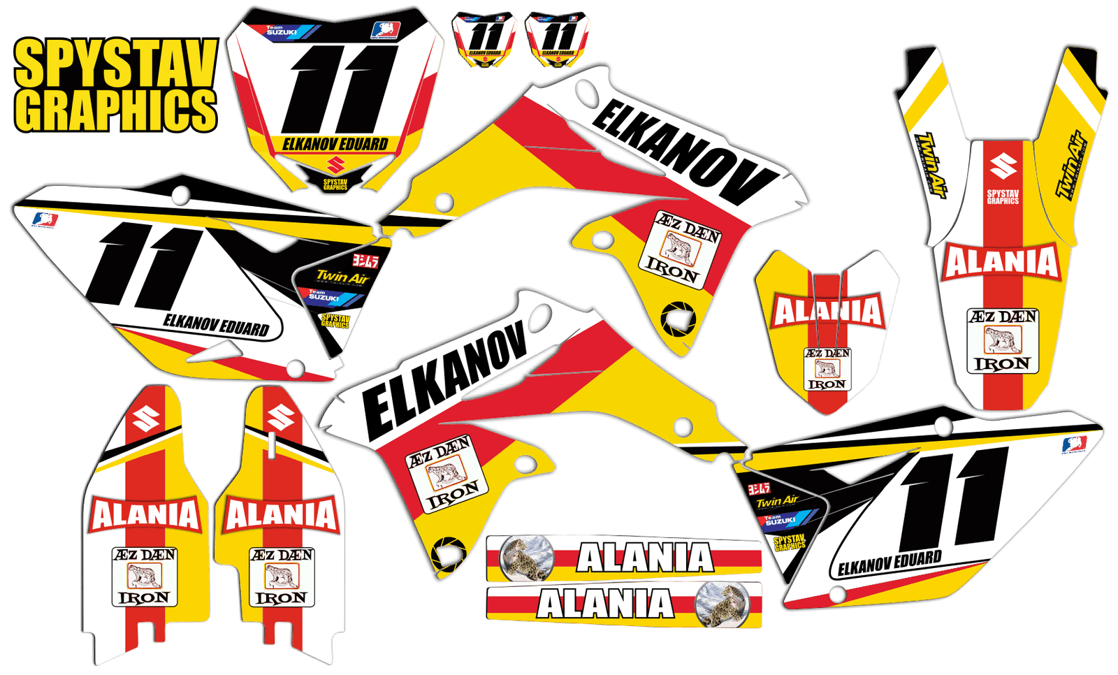 Дизайн №209 Elkanov — Suzuki RMZ450 2014
