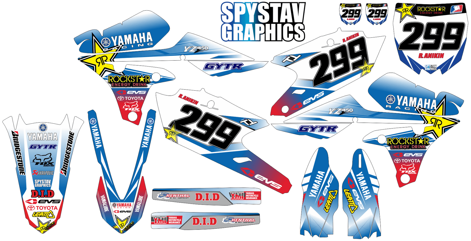 Дизайн №235 — Yamaha YZ450F 2014