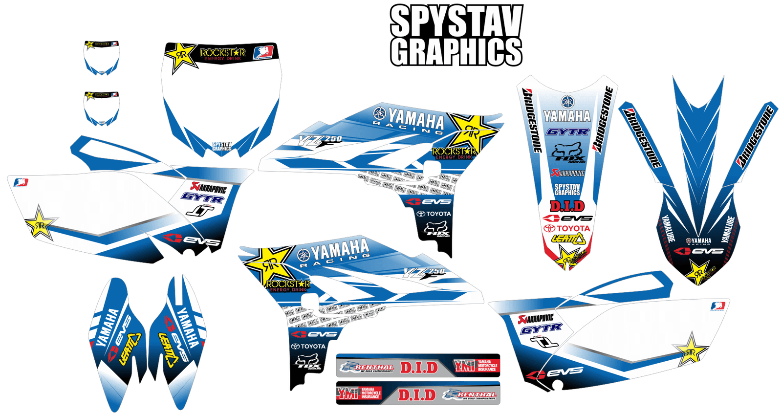 Дизайн №238 — Yamaha YZF250 2012