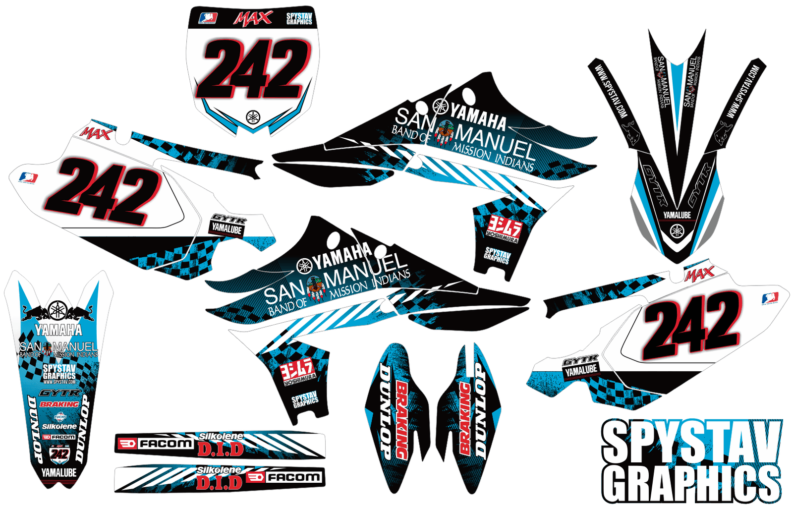 Дизайн №251 — Yamaha YZF450 2012