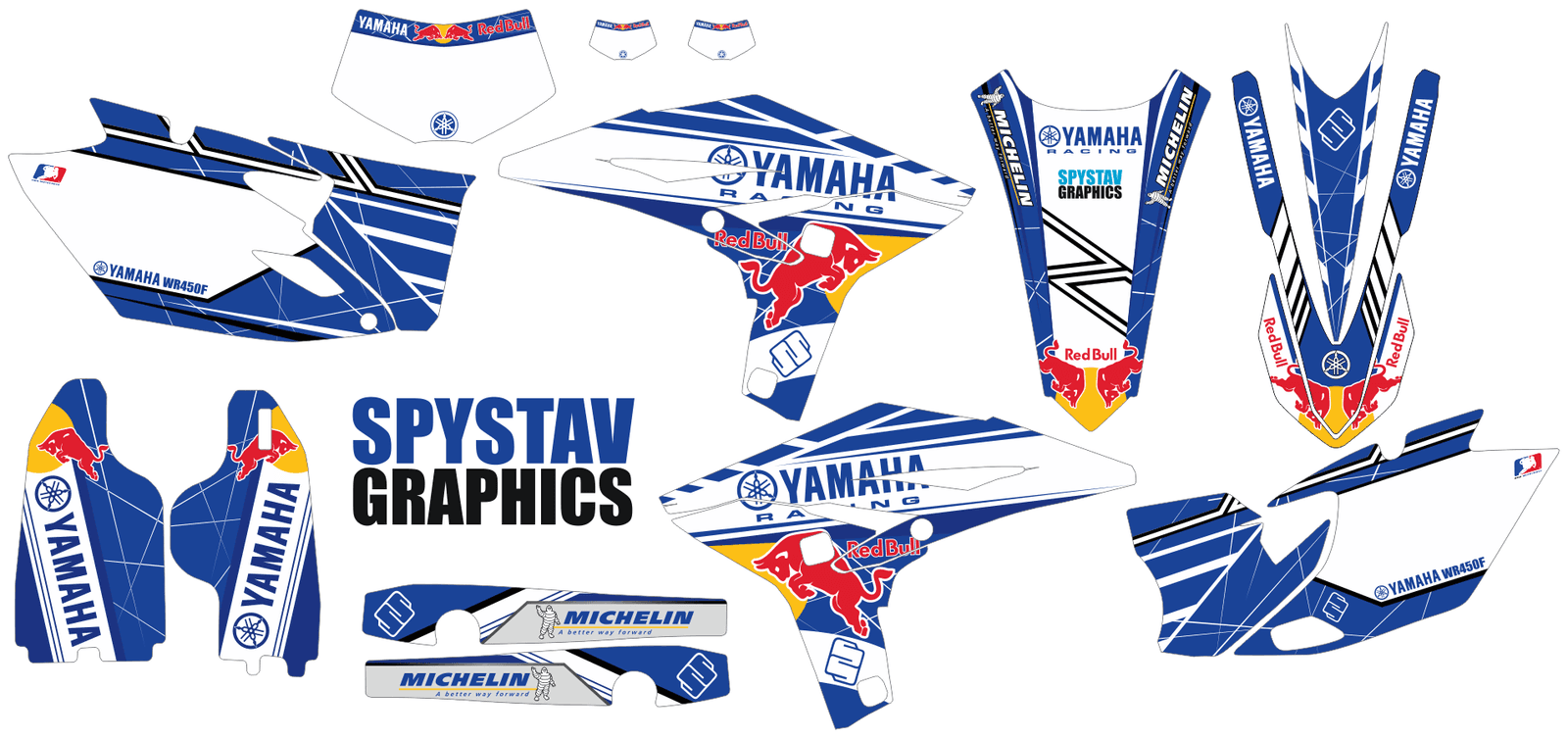 Дизайн №223 — Yamaha WRF450 2012