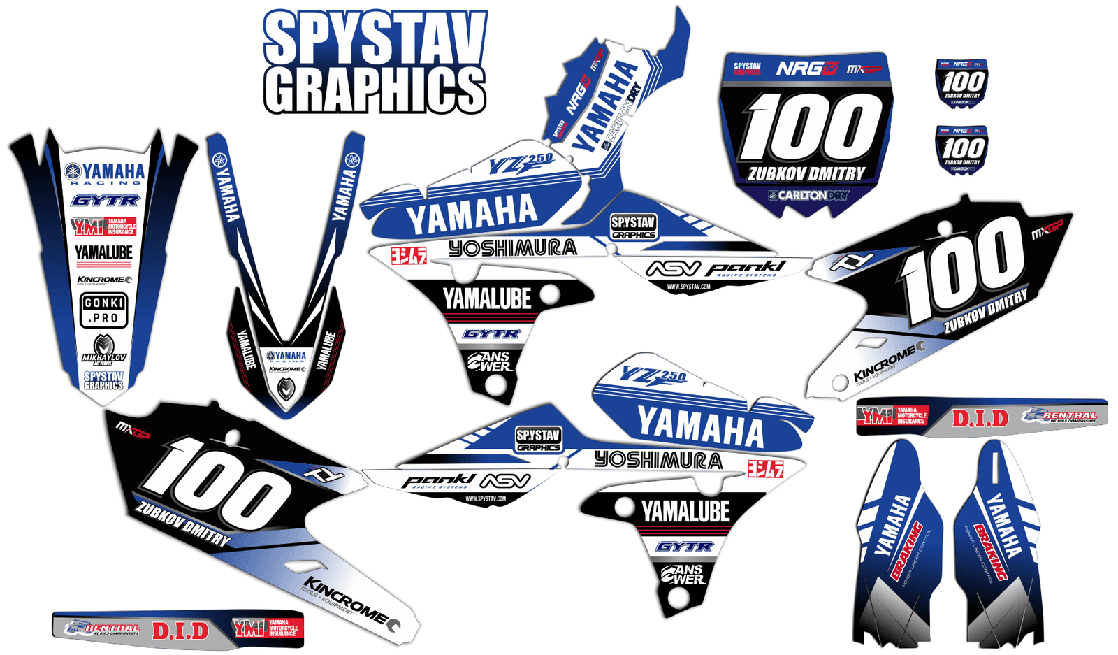 Дизайн №241 — Yamaha YZF250 2014