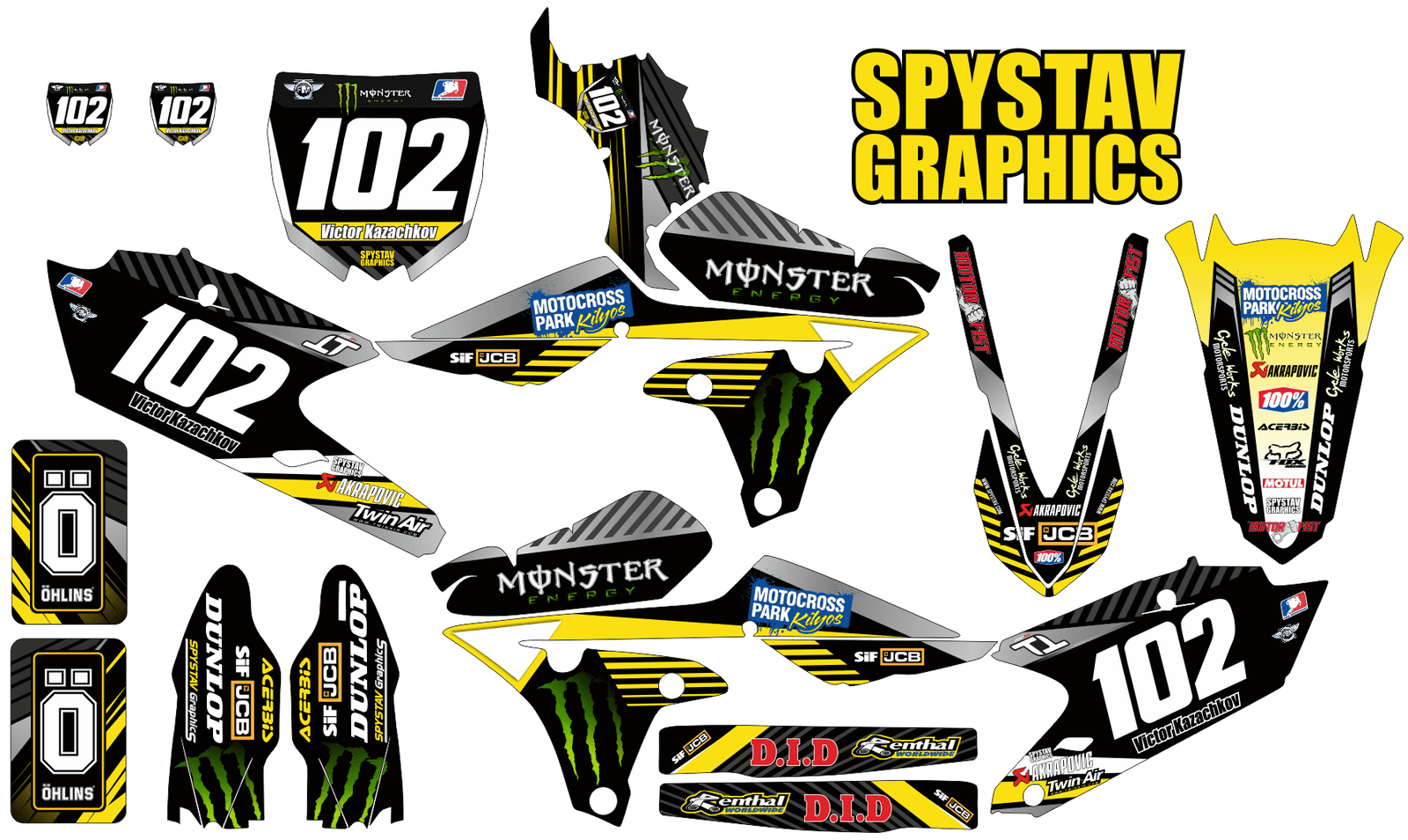 Дизайн №245 — Yamaha YZF250 2016