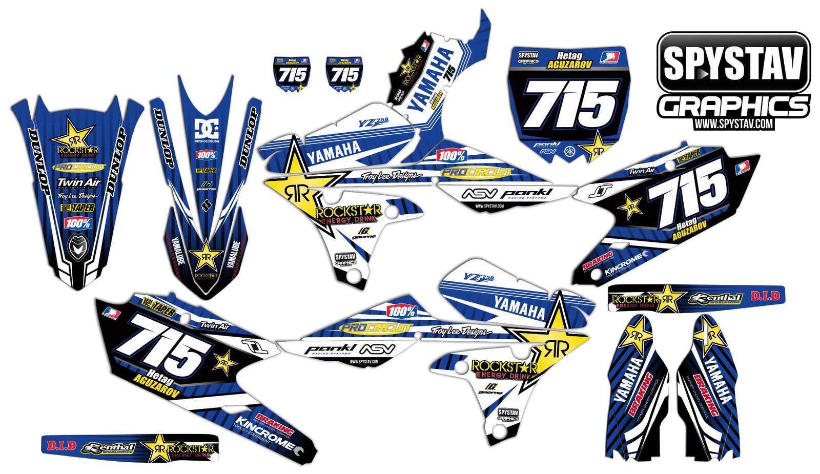 Дизайн №247 — Yamaha YZF250 2017