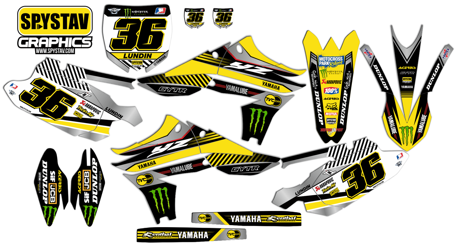 Дизайн №252 — Yamaha YZF450 2012